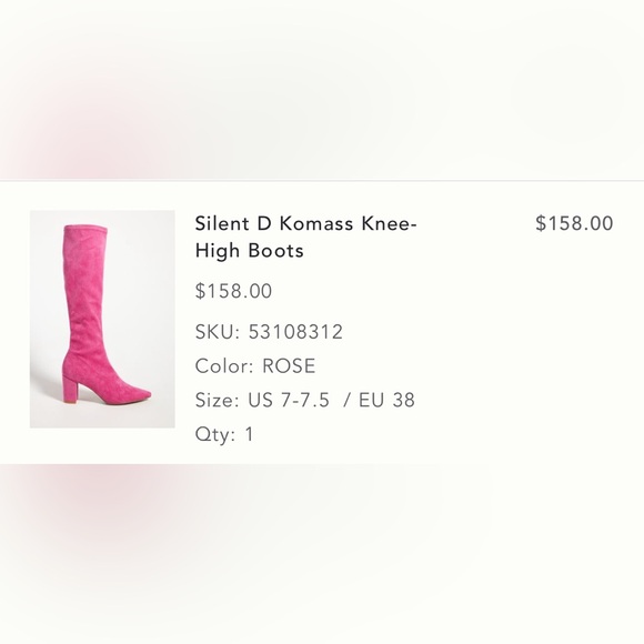 Silent D Komass knee high boots - Picture 7 of 7